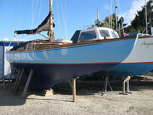 27'6" Fred Parker Tumlare type design classic sailing yacht, 1947