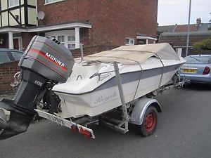 Speed boat 16.6 Picton with engine and trailer - URGENT MUST SELL