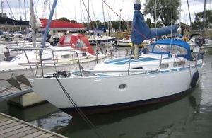 34ft Bruce Roberts Sailing Yacht Yard Built Good Condition Low hours