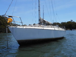 Seaflyer 32ft sailing yacht good hull needs new deck (sydney harbour) No Reserve