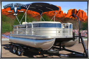 2017 Forest River Marine Electric Pontoon Boat Brand New