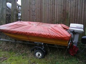 Speedboat project with trailer, shakespeare