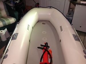 Mercury 270 Airdeck Inflatible with 8HP Johnson & Trailer