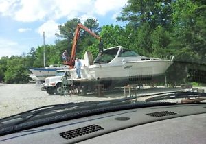 project boat Sea Ray 460 express cruiser diesel no reserve