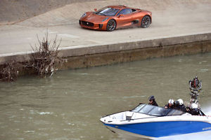 Scarab Jet Boat, chance to own the original boat used to film 007 Spectre Movie.