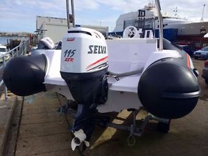 EX DEMO Selva 115 XSR Tarpon Four Stroke Outboard - 5 year Warranty,  26 hours