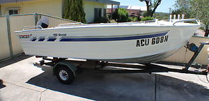 Stacer Nomad 4.55 with 40 HP Johnson Central Coast