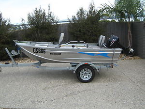 Blueline Aluminium boat