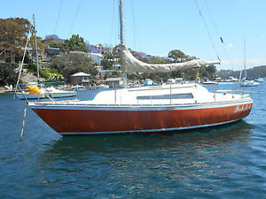 Triton 24ft production yacht inboard engine very tidy yacht  No Reserv(Syd harb)