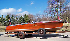 1950 CHRIS CRAFT 19' RACING RUNABOUT
