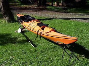 Sea Kayak  -  Current Design "Pacific Storm" 5.18m (orange color)