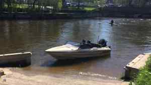 Fletcher Bravo Speed Boat with Mercury Outboard and Trailer