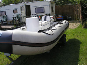 Yamaha aerodeck 3.8 metre boat
