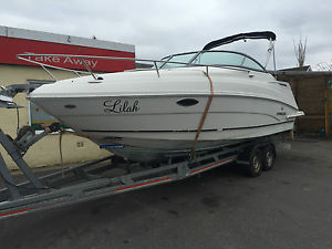 2008 RINKER 23FT BOAT 5.0ltr V8 270hp VOLVO PETROL ENGINE COMPLETE WITH TRAILER