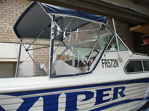 Vickers Fibreglass 19" Cabin Fishing Cruising Boat with 115HP Yamaha Motor