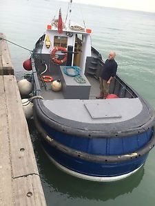 STEEL WORK BOAT TUG FISHING BOAT  steel boat tug work boat fishing boat