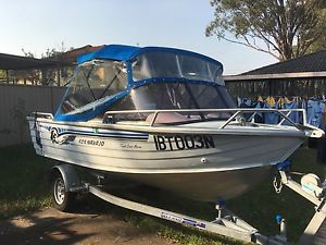 2004 ALLYCRAFT NAVAJO & 40 HP 4 STROKE MERCURY ENGINE