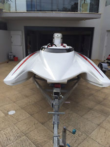 STV River Rocket Ski Race Etec Outboard Bullet Labsport Connelly Force Quintrex