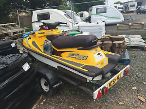 Kawasaki Jet ski with trailer