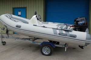 2013 Tohatsu 420 RIB 30hp Power Trim Electric Start - One Owner