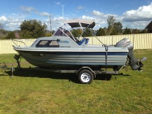 Mustang half cab boat