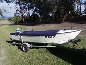 De Havilland Aluminium 14' Boat 4.3m Tinny 25HP Evinrude