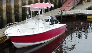 Sea Pro 206CC Sports Fisher . Mercury 150HP four stroke. Electronic throttle.
