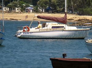 pacific 27 coastal cruising yacht