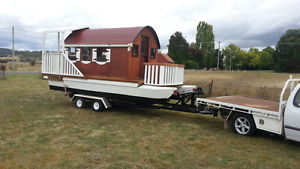 House Boat Aqua-Van car trailer