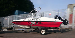 Fletcher Speedboat 17ft Arrowstreak with 135HP Black Max