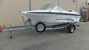 NEW 2015 HAINES HUNTER 520R SUZUKI 90 HP 4 STROKE DUNBIER TRAILER $7000 OFF