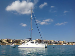 Catamaran, Broadblue 385, Sailing Yacht, 2005, fully loaded, VAT paid, 2 Engines