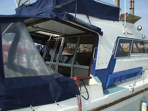 birchwood 35 sportsman power boat holiday cruiser/live aboard