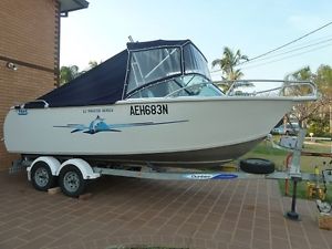 Tabs 570 master series aluminium  runabout 2005 model