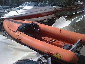 FLATACRAFT FORCE 4 GT 4 METER RIB BOAT ONLY