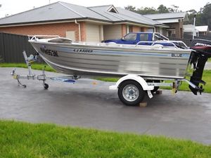 Aluminium Boat, Motor & Trailer