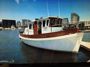 Wooden Fishing Cruising Boat