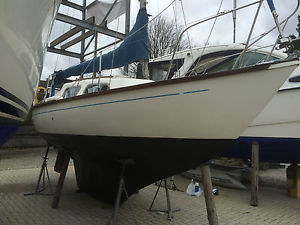 Hurley 22 sailing yacht/boat, inboard diesel, good survey, mooring paid to Sept.