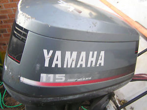 Yamaha  115hp  4  stroke  long shaft  -   Not working for parts only