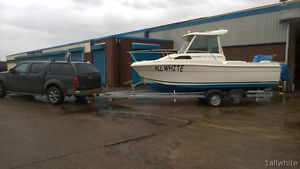 Merry fisher 580 fishing boat Mercury 75hp outboard engine 2005