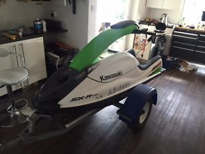 2005 KAWASAKI SXR 800 GOOD CONDITION WITH TRAILER