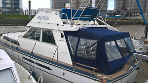 PRINCESS 37S MOTOR CRUISER FLYBRIDGE TWIN SCREW DIESEL 1979