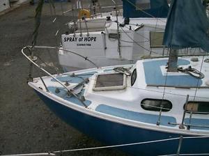Sailing Boat Yacht M.G. Medusa classic 25ft twin keel, GRP 25' 25 foot