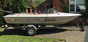 fletcher arrowsteak speedboat mercury 115 hp outboard