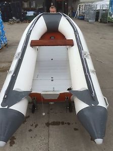 Suzumar 10hp rib dinghy with alluminium floor 3.2m