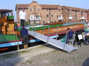 Gangways made to order Yachts, Canal, NarrowBoats, River Cruisers, LiveAboards.