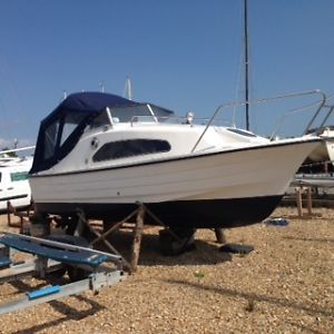 610 Shetland Cabin Cruiser & 115 Suzuki & Trailer