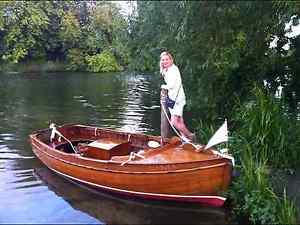 wooden motor boat classic boat