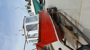 fishing day boat wooden clinker(project)