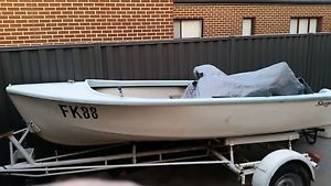 Savage 3.7m Fibreglass Dinghy Boat